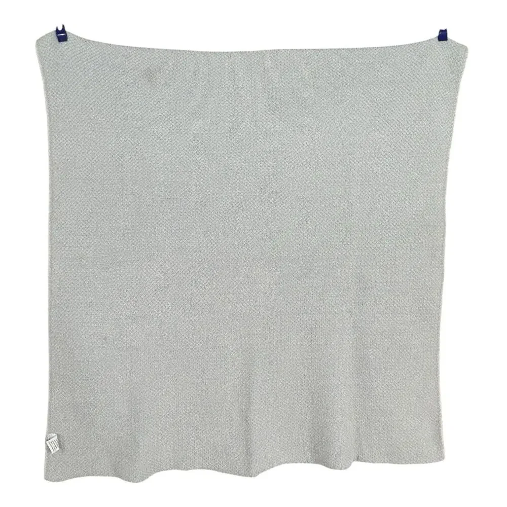 HTF Mud Pie Chenille Giraffe Blue Baby Blanket